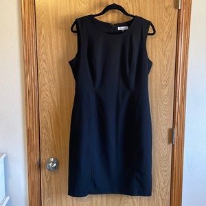 Classic Calvin Klein Black Dress